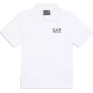 EA7 - 7B000022_AF10378 - Poloshirt - Marineblauw - Katoen Jersey - Korte Mouwen