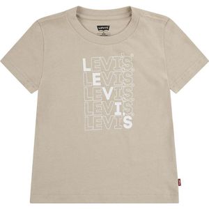 Levi´s ® Kids Loud Short Sleeve T-shirt Beige 16 Years