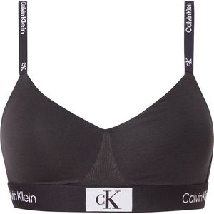 Calvin Klein Underwear Lght Lined Bralette Bra Zwart S Vrouw