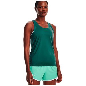 Under Armour Fly By Sleeveless T-shirt Groen XL Vrouw