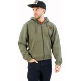 Black Diamond Faded Sweatshirt Met Rits Groen Man