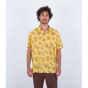 Hurley Rincon Short Sleeve T-shirt Geel 2XL Man
