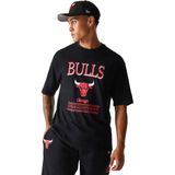 NBA - Chicago Bulls - Oversize T-shirt - Rood - Katoen