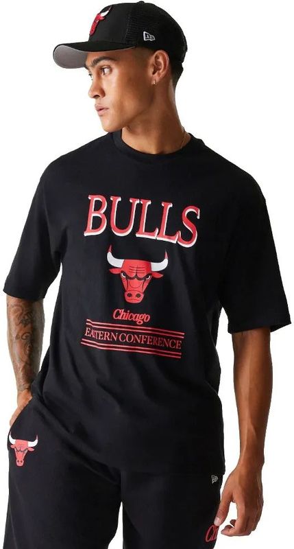 NBA - Chicago Bulls - Oversize T-shirt - Rood - Katoen