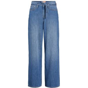 Jack & Jones Pixi Wide Linen Blend Jjxx Jeans Blauw 31 / 32 Vrouw