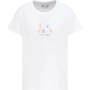 Lee Seasonal Logo T-shirt Met Korte Mouwen