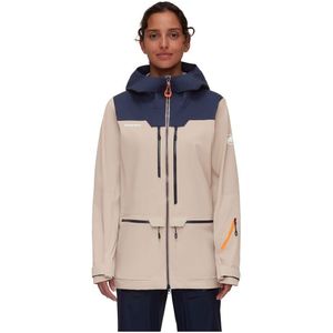 Mammut Haldigrat Hs Jacket Beige L Vrouw