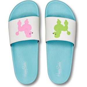 Happy Socks Pool Slider Poodle Slippers