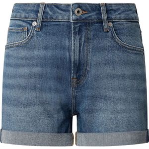 Pepe Jeans - Fitted Mary - Hoge Taille Denim Shorts