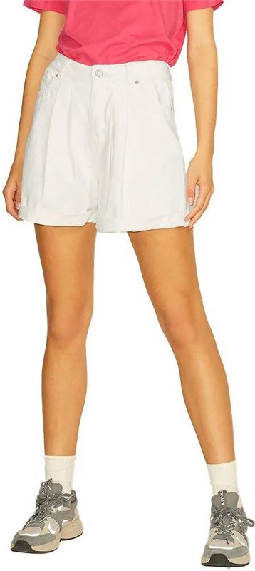 Jack & Jones - Alexa Loose Akm2 Jjxx - Korte Jeans - Ecru - Middelhoge Taille