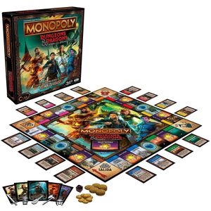 Monopoly Dungeons And Dragons Board Game Veelkleurig