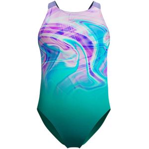Speedo - Printed Pulseback - Zwemkleding - Blauw/Groen