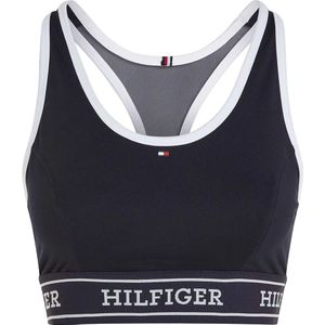 Tommy Hilfiger Monotype Sportbeha Met Medium Impact