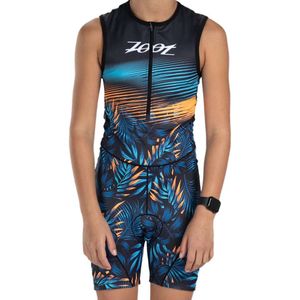 Zoot Ltd Tri Racesuit Short Sleeve Trisuit Blauw M