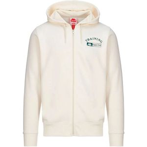 Kappa - Pilla Auth Kontemporary - Sweatshirt - Wit - Heren - Met Rits