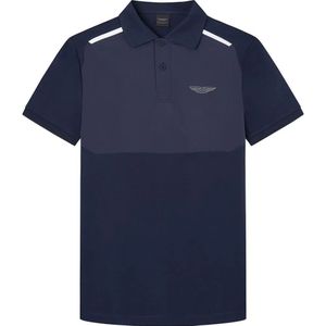 Hackett Am Hybrid Team Korte Mouw Poloshirt