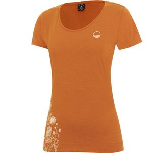 Wildcountry Flow Short Sleeve T-shirt Oranje L Vrouw