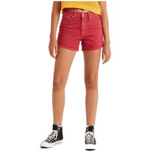 Levi´s ® 80s Mom Back Pckt Shorts Rood 28 Vrouw