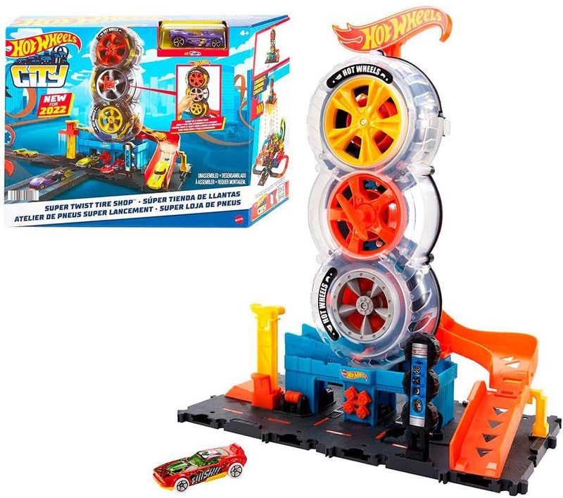 Mattel - Mattel - Hot Wheels City Super Banden Shop