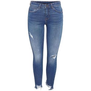 Noisy May Kimmy Destroyed Fit Az369db Jeans Blauw 29 / 34 Vrouw
