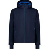 Capuchonjack - Blauw - 100% Polyester - Logoborduursel