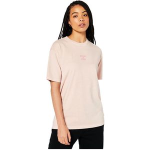 Superdry Code Cl Garment Dye Loose T-shirt Roze 2XS Vrouw