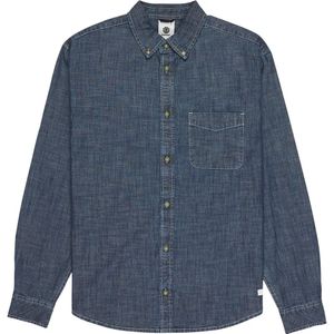Element - Overhemd - Chambray blue - Lange Mouwen - Regular Fit