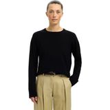 Selected - Thea - Gebreide Trui - 100% Merinowol - Ronde Hals - Lange Mouwen