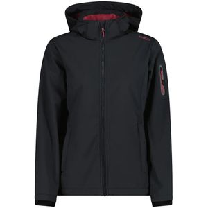 CMP - Softshell-jack - Antraciet - Warmte- & Wind- & Waterafstotend