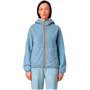 K-way Lily Velour Polar Double Sweatshirt Met Rits