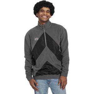 Umbro Panelled Sweatshirt Met Halve Rits