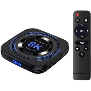 Tx Transpeed 8k H618 2gb/16gb Wifi Dual Android 12-android Tv Mediaspeler