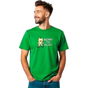Kruskis Born To Play Football T-shirt Met Korte Mouwen