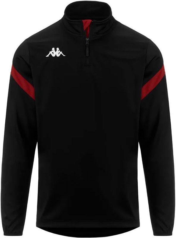 Kappa - Dolvole - Sweatshirt - Halve Rits - Heren - Nauw Aansluitend - 100% Polyester