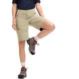 Dames - Korte Wandelbroek - Lichtbruin - 90% Polyamide 10% Elastaan