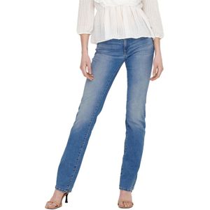 Only Alicia Regular Straight Fit Dot568 Jeans Blauw 27 / 32 Vrouw