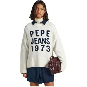 Pepe Jeans Etarah Sweater Beige M Vrouw