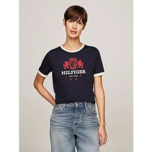 Tommy Hilfiger Reg Varsity T-shirt Met Korte Mouwen