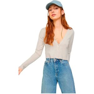 Jack & Jones - Isabel - Gebreid Vest - V-hals - Lange Mouwen