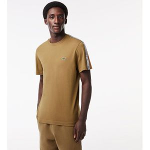 Lacoste Th5071-00 Short Sleeve T-shirt Bruin L Man