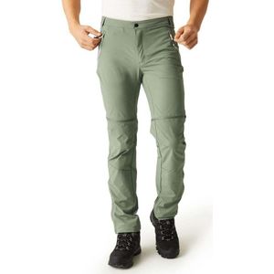 Regatta Mountain Zip Off Pants Groen 44 / Short Man