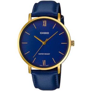 Casio Mtpvt01gl2b Watch Blauw