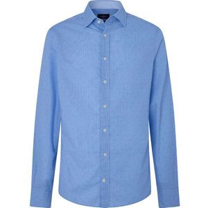 Hackett Etamine Fil Coupe Overhemd Met Lange Mouwen