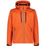 CMP - Zip Hood 32A1947 - Softshelljack - Geometrisch Patroon - Driedelige Constructie - WP 7000