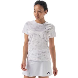 Yonex 16640ex Short Sleeve T-shirt Wit XS Vrouw