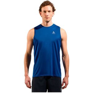 Odlo Essential Sleeveless T-shirt Blauw XL Man