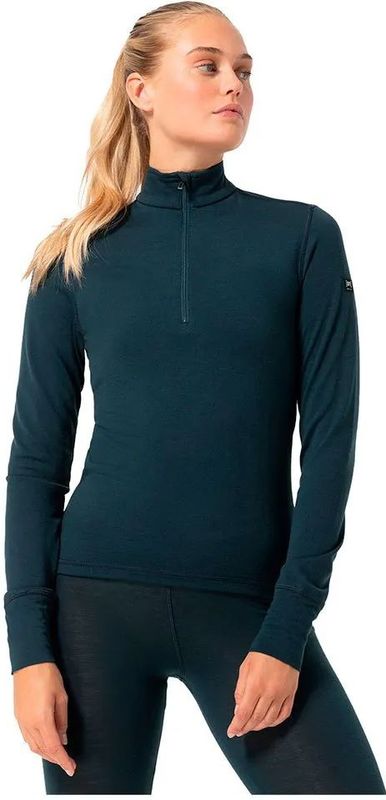 Super.Natural Dames Arctic230 Zip 1/4 Longsleeve