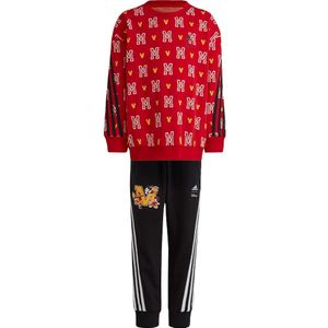 Adidas Lk Disney Mjog Track Suit Rood,Zwart 12-24 Months Meisje