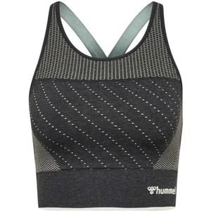Hummel - Hmlmt Hana Sporttop - Zwart - Gerecycled Materiaal