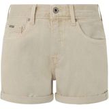Pepe Jeans - Straight Fit - Hoge Taille Denim Shorts